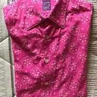 Camicia fantasia floreale uomo