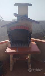 barbecue  in muratura