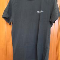 T-shirt da uomo verde scuro