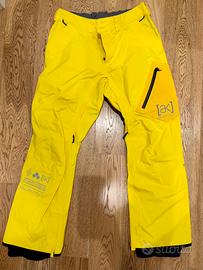 Pantaloni snowboard Burton [ak] Gore-Tex Gialli L
