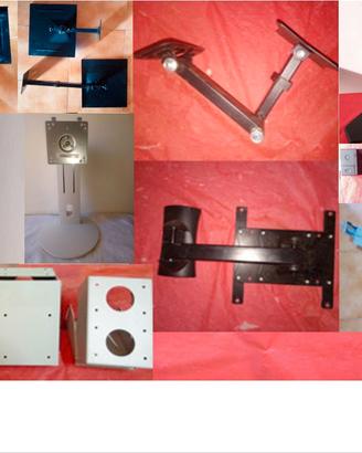 Supporti snodati a parete e tavolo x TV/PC e altro
