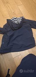Giacca leggera blu bambino