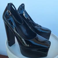 Décolleté nere Primadonna in vera pelle nr. 40 NUO