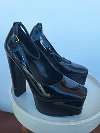 Décolleté nere Primadonna in vera pelle nr. 40 NUO