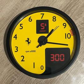 Orologio da parete tachimetro ferrari