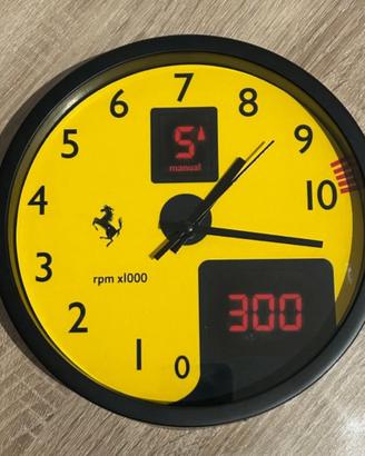 Orologio da parete tachimetro ferrari