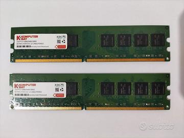 RAM 2x1Gb DDR2 667 MHz