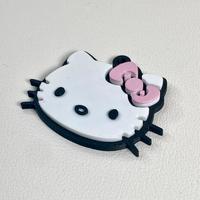 Portachiavi hello kitty con anello