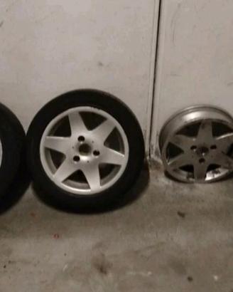 4 cerchi in lega per Smart Fortwo 450 451
