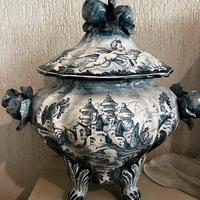 Antico vaso in ceramica di Savona collezionisti