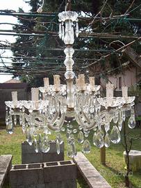 lampadario in cristallo