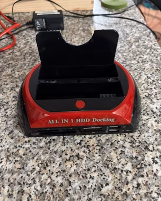 Docking Station HDD SATA IDE Card Reader USB