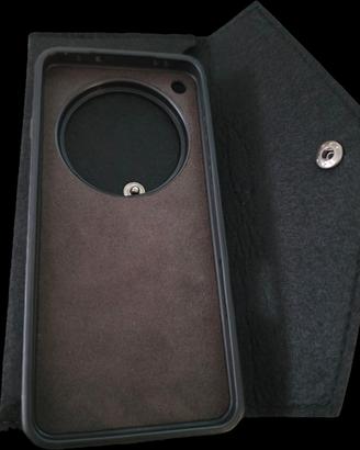 cover in vera pelle per oppo find x8 ultra 