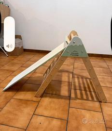 Triangolo di Pikler con scivolo