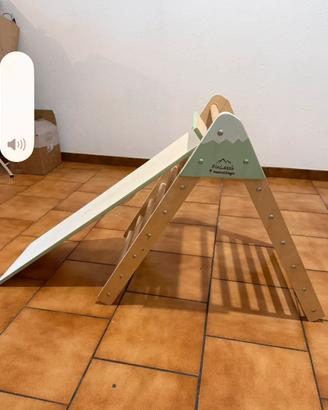 Triangolo di Pikler con scivolo