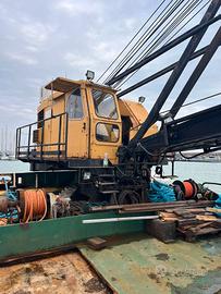 Gru Ruston Bucyrus RB30 operativa + benna e polipi
