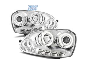 FARI OCCHI ANGELICI VOLKSWAGEN VW GOLF 5 03-08 LED