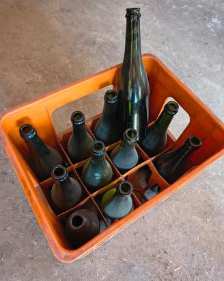bottiglie in vetro 