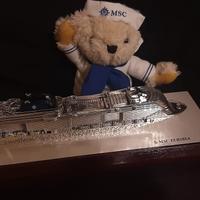 modelli navali MSC World crociere nave modellino
