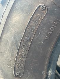 Gomme tassellate Extreme 265/75 R16