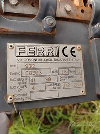 barra falciante ferri