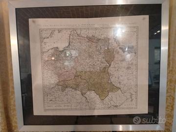 Mappa regno di Polonia 