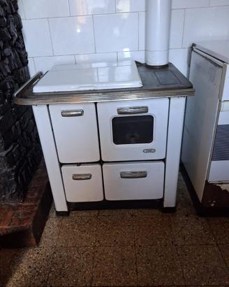 Cucina economica a legna originale Zoppas