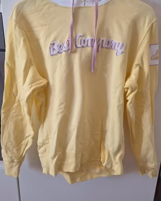 Felpa garzata Best Company vintage tg L