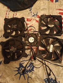 Lotto ventole PC 80/120mm Cooler Master  da pulire
