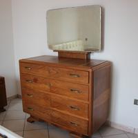 Comò e comodini abbinati vintage in legno