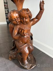 Tavolo ingresso in legno