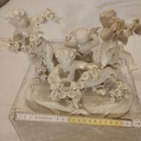 Sculture ceramica Capodimonte oroginali
