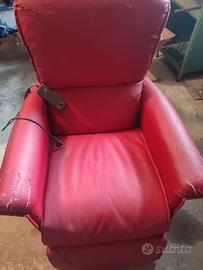 Poltrona reclinabile elettrica