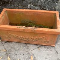 Vaso cassetta terracotta per piante