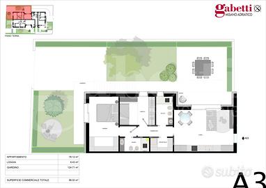 Appartamento Misano Adriatico [MI014/A3VRG]