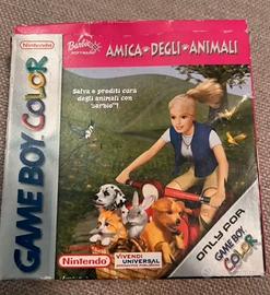 Gioco GameBoy"BARBIE AMICA DEGLI ANIMALI.