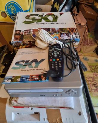 0500-Decoder Sky Con Scatola Philips DSR3101/08