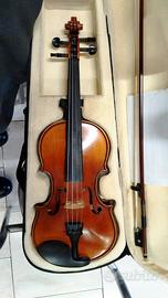 Violino Classico in Legno con Archetto e Custodia