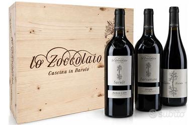 Cassetta Legno - Vino Rosso