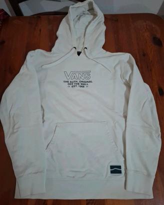 Felpa bianca Vans