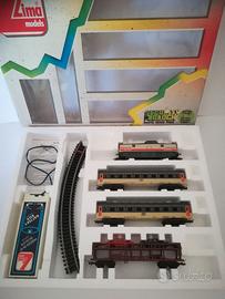 Set LIMA treno passeggeri / merci vintage