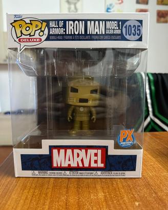Funko pop Deluxe Iron Man Gold