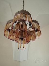 Lampadario vintage in stile Mid-Century
