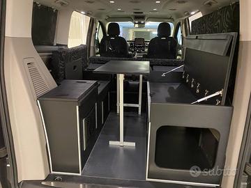 Modulo camperizzato per ford tourneo custom passo