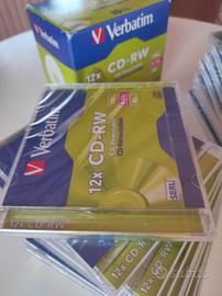 Bundle Verbatim CD-RW 12x80 Min 700MB NUOVI