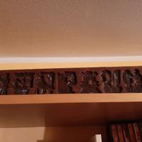 Stampo vintage per biscotti danese per speculos