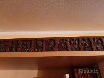 Stampo vintage per biscotti danese per speculos