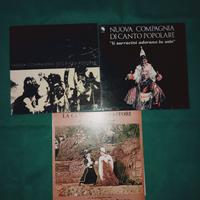 3 Lp della Nuova Compagnia Canto Popolare