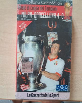 Vhs - Milan-Barcellona 4-0