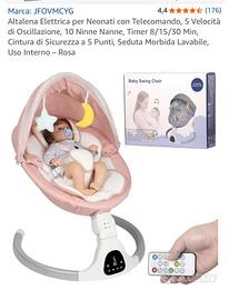Altalena elettrica - Sdraietta per neonata